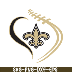 the new orleans saints logo svg png dxf eps, football team svg, nfl lovers svg