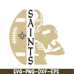 saints player svg png dxf eps, football team svg, nfl lovers svg