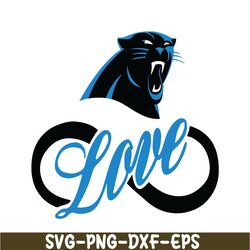 panthers love svg, football team svg, nfl lovers svg