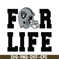 raiders for life svg png dxf eps, football team svg, nfl lovers svg nfl2291123112