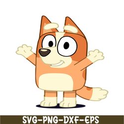 happy bingo svg pdf png bluey cartoon svg bluey characters svg