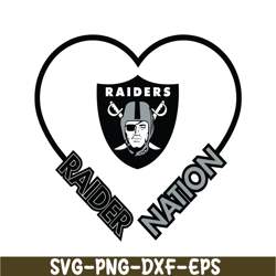 raiders nation svg png dxf eps, football team svg, nfl lovers svg nfl2291123122