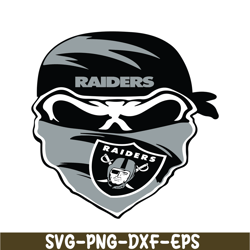 raiders masked skull svg png dxf eps, football team svg, nfl lovers svg nfl2291123123