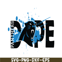 panthers dope svg png dxf eps, football team svg, nfl lovers svg