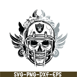 raiders the skull svg png dxf eps, football team svg, nfl lovers svg nfl2291123134