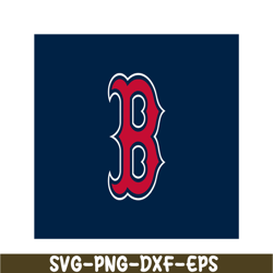 boston red sox the b flag svg png dxf eps ai, major league baseball svg, mlb lovers svg mlb30112347