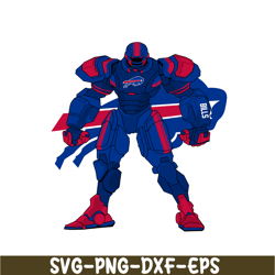 robot bills png, football team png, robot nfl png