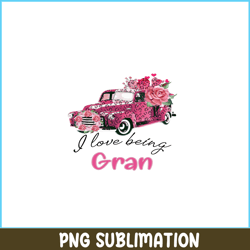 i love being grand png, pink valentine png, valentine holidays png