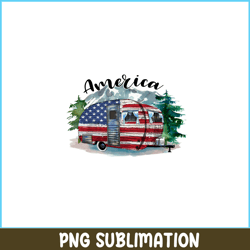 america png camping png car camper american flag png