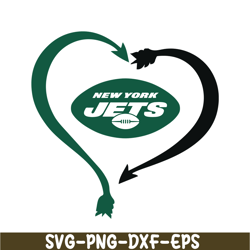 ny jets heart png, football team png, nfl lovers png