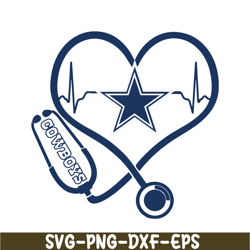 cowboys hearteat png, football team png, nfl lovers png