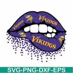 minnesota vikings lip svg, vikings lip svg, nfl svg, png, dxf, eps digital file nfl23102011l