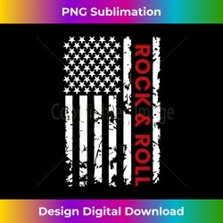 Rock And Roll Long Sleeve - Contemporary PNG Sublimation Design - Ideal for Imaginative Endeavors