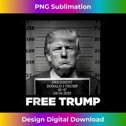 free donald trump mugshot american tank top - vibrant sublimation digital download - access the spectrum of sublimation artistry