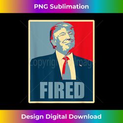 donald trump you're fired - futuristic png sublimation file - elevate your style with intricate details