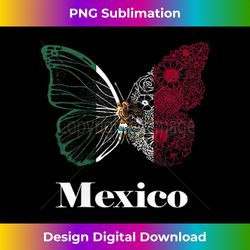 mexican butterfly freedom mexico mexican pride mexican flag - sleek sublimation png download - access the spectrum of sublimation artistry