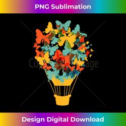 hot air balloon butterflies butterfly beautiful lepidoptera - eco-friendly sublimation png download - animate your creative concepts