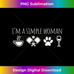 funny coffee pickleball dog wine pickleball player paddle - sleek sublimation png download - crafted for sublimation excellence