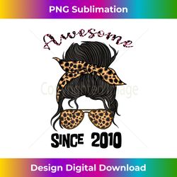 13 year old awesome since 2010 13th birthday woman and girl - innovative png sublimation design - tailor-made for sublimation craftsmanship
