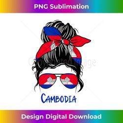 cambodian girl cambodia girl khmer woman flag - sublimation-optimized png file - spark your artistic genius