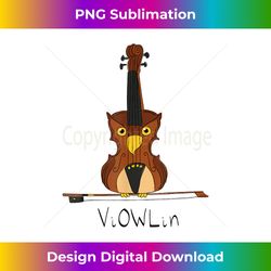 funny violin owl musician cute bird pun violin player humor - deluxe png sublimation download - pioneer new aesthetic frontiers