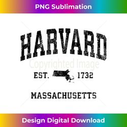 harvard massachusetts ma vintage athletic black sports desig - vibrant sublimation digital download - craft with boldness and assurance