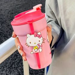 hellokitty coffee insulated bottle, cute water bottle, drinking cup, portable water bottle