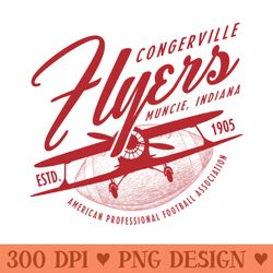 congerville flyers football - png graphics