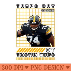 tristan wirfs ot tampa bay buccaneers - png download store