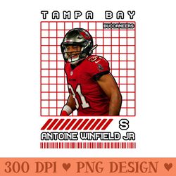 antoine winfield s tampa bay buccaneers - png download store