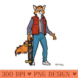 fox - digital png download