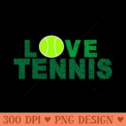 love tennis - png download