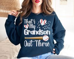 baseball grandma shirt tball grandma baseball game tee ballpark sweatshirt baseball grandson sweater baseball sweatshirt