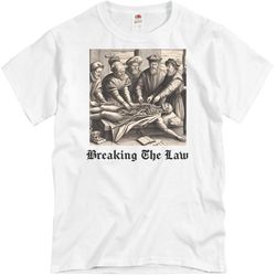 breaking the law t-shirt - unisex basic promo t-shirt