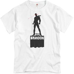 comic style dark brandon t-shirt - unisex basic promo t-shirt