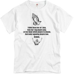 fantasy football prayer - unisex basic promo t-shirt