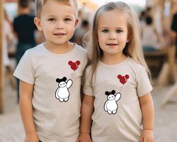 retro big hero baymax kids shirt, mickey ears kids shirt, cute baymax kids shirt, big hero six 6, disneyworld kids shirt