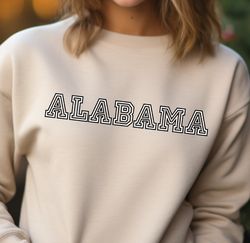 alabama sweatshirt, alabama sweater, football fan sweatshirt, game day crewneck, alabama hoodie, unisex alabama sweatshi