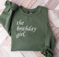 the birthday girl sweatshirt, birthday party queen sweater, birthday crewneck, birthday girl hoodie, birthday party girl