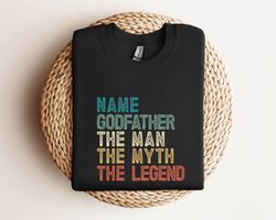 godfather shirt, custom name godfather shirt , personalized godfather shirt, fathers day gift for godfather, grandfather