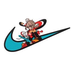 kazuha nike embroidery file