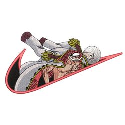 one piece edward newgate  nike embroidery file