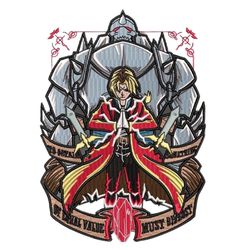 aeool fullmetal alchemist embroidery file