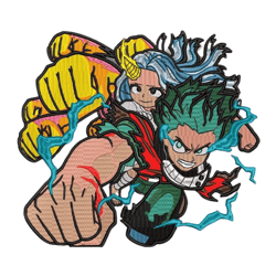 izuku midoriya embroidery file