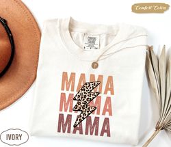 comfort colors retro mama shirt, cute mothers day shirt, mothers day gift, mommy shirt, unique mom gift, grandma shirt,