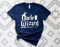 Daddy Wizard Shirt, Uncle Wizard Shirt, Funny Potter Wizard Shirt, Fathers Day Tee, Gift for Uncle, Family Matching Shir