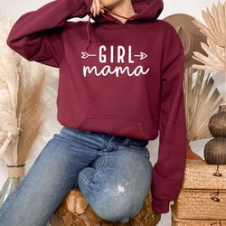 girl mama hoodie, happy mothers day hoodie, call me mama gift, family matching gift, mom and daughter gift, pregnancy re