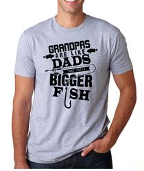 grandpas are like dads funny mens t-shirt funny unisex tee shirt gifts fathers day shirt grandfather grandpa papa pop