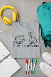 Team Herbivore T-Shirt, Vegan Shirt, Gift For Vegan, Vegetarian Tee, Funny Vegan Shirt, Plant Based Shirt, Veggie Shirt,
