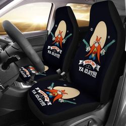 yosemite sam car seat cover looney shut up